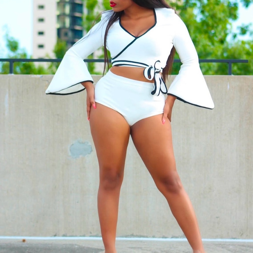Two piece short set